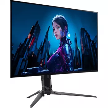 Acer UM.GXXEE.303 dators monitors 68.6 cm (27 inch) 2560 x 1440 pikseļi Wide Quad HD OLED Melns