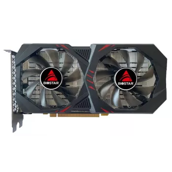 Grafikas karte BIOSTAR GeForce GTX 1660 Ti — 6 GB GDDR6, 192-bit, PCIe 3.0, divi ventilatori