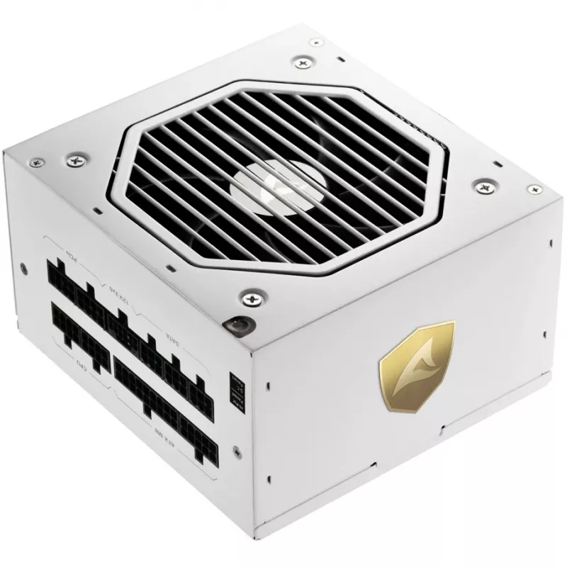 Sharkoon Rebel P20 750 White 1x 12 kontaktu augstas jaudas savienotājs 4x PCIe kabeļu pārvaldība - PC/servera barošanas bloks