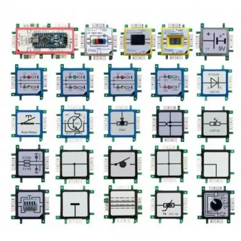 ALLNET 125697 Daudzkrāsains Brick’R’knowledge saderīgs elements