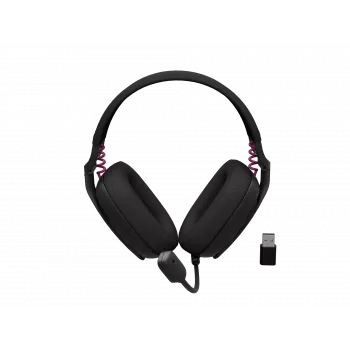 Genesis Fury Fukiya F6 bezvadu spēļu austiņas, Bluetooth 5.4, melnas