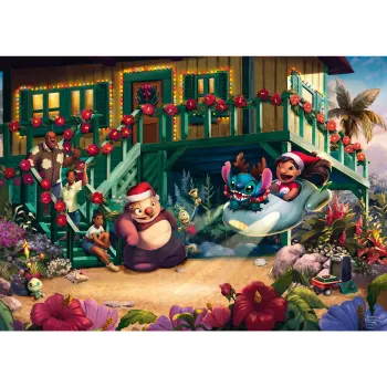 Puzle Schmidt Spiele 58049 — 1000 gab., Lilo & Stitch multfilmu varoņi