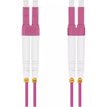 helos LC Multi-Mode šķiedras optikas savienotājkabelis 0,5 m duplekss