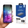 3MK FlexibleGlass Pro rūdīts elastīgs ekrāna aizsargs Apple iPhone 15 — caurspīdīgs, pret skrāpējumiem izturīgs