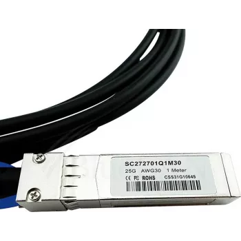 BlueOptics CBO SFP28-DAC-5M-LS-BL 5 m pasīvais SFP28 tiešsaistes kabelis (25 Gbit/s)