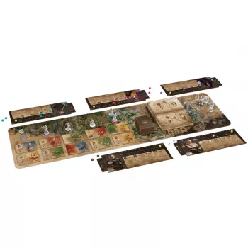 Galda spēle Asmodee The Witcher: Pfad des Schicksals Deluxe Edition – lomu un stratēģijas spēle
