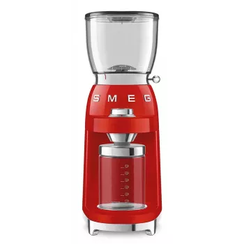 Smeg 50's Style kafijas dzirnaviņas CGF11RDEU sarkana