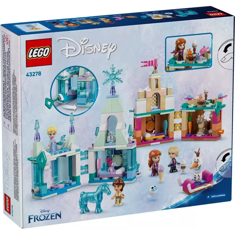 LEGO DISNEY 43278 Mini Arendeles pils un Elzas Ledus pils
