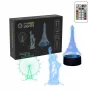 Manta SNL125RGB RGB 3D dekoratīvā LED lampa ēku apgaismošanai