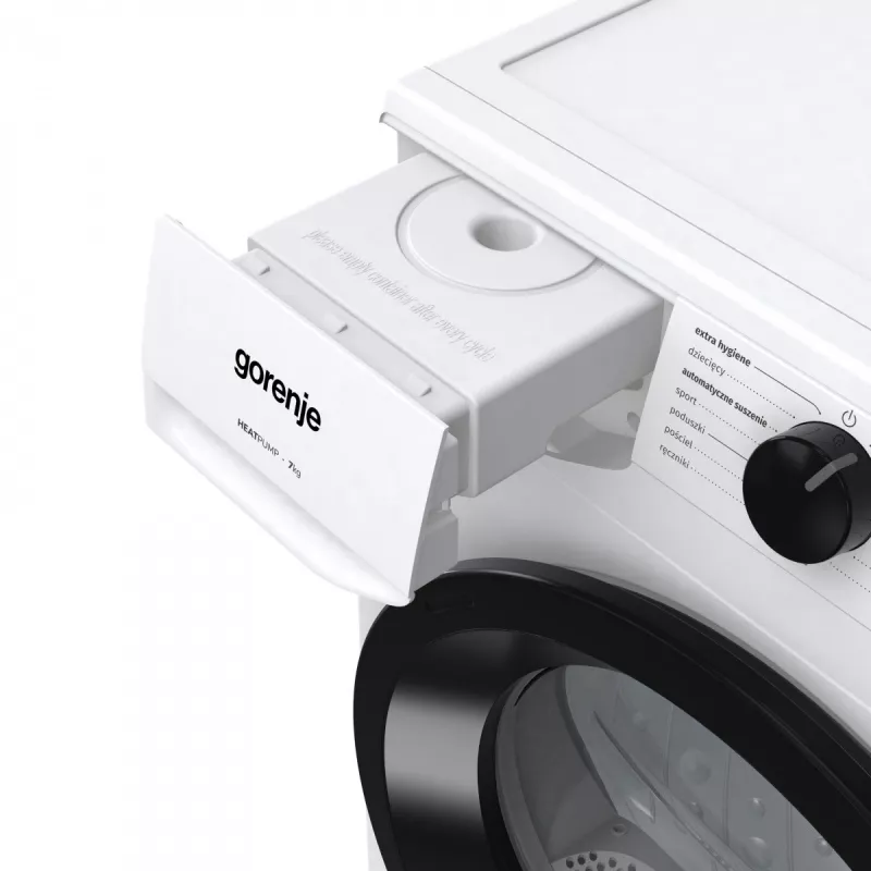 Gorenje G200 D2HNE7D/PL Priekšējās ielādes žāvētājs 7 kg balts