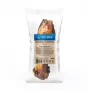 Košļājamā liellopa pēda PETMEX Beef foot 850 g – dabīgs, ilgstošs cienasts suņiem, 300 mm, hipoalerģisks, pieaugušiem vidējiem/lieliem suņiem