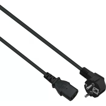 Strāvas kabelis helos 310981 — 90° CEE 7/7 spraudnis uz IEC C13, 0.5 m