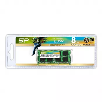 Atmiņas modulis Silicon Power DDR3L 8GB 1600MHz SO-DIMM 204-pin 1.35V CL11