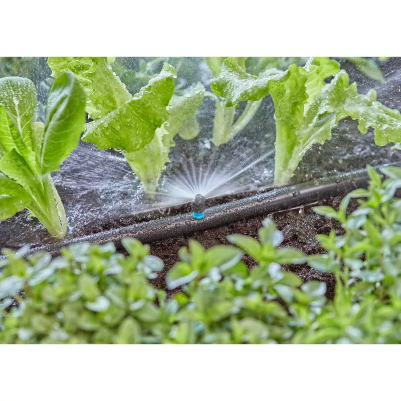 Smidzinātāja sprausla Gardena 13321-20 piemērota pilienveida apūdeņošanas sistēmai
