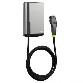 Green Cell GC EVGC021B2250 sienas lādētājs 3.6-22 kW 5m NFC pelēks alumīnijs