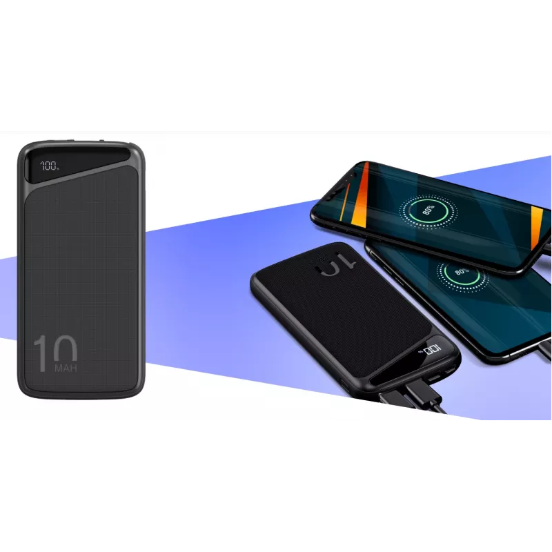Pārnēsājams akumulators Navitel PWR10 MX MELNS 10000 mAh