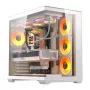 Datora korpuss Darkflash C280 (balts) ar 7 dzesēšanas ventilatoriem