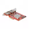 DeLOCK PCI Express x4 paplašināšanas karte ar 4 USB 10 Gbps portiem (2x Type-A, 2x Type-C)