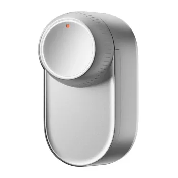 Viedā durvju slēdzene SwitchBot W5600000S Sudrabs — Bluetooth, saderīga ar standarta aizbīdņiem