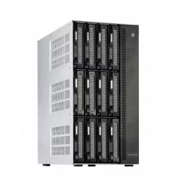 TerraMaster T12-500 Pro NAS Mini Tornis Intel® Core™ i7 16 GB DDR5 0 TB Pelēks