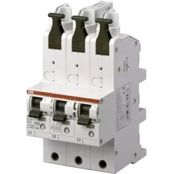 ABB S751/3-E35 - 35 A, 230/400 V, 50/60 Hz, 3 polu automātiskais slēdzis (2CDS781001R4352)