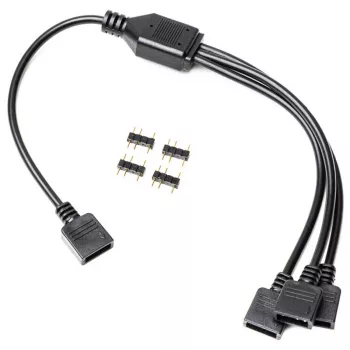 EK Loop D-RGB 3-Way Splitter kabelis