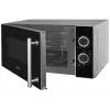 Amica AMGF20M1GS mikroviļņu krāsns ar grilu, 20 L, 700 W, melna/sudraba