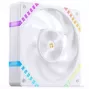 120 mm ARGB PWM korpusa ventilators Jonsbo HF2-120 balts