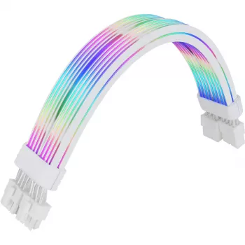 Lentveida CPU strāvas kabelis THERMALTAKE AC-082-CN6NAN-A1, 2x8Pin sievišķais–sievišķais, 0,272 m