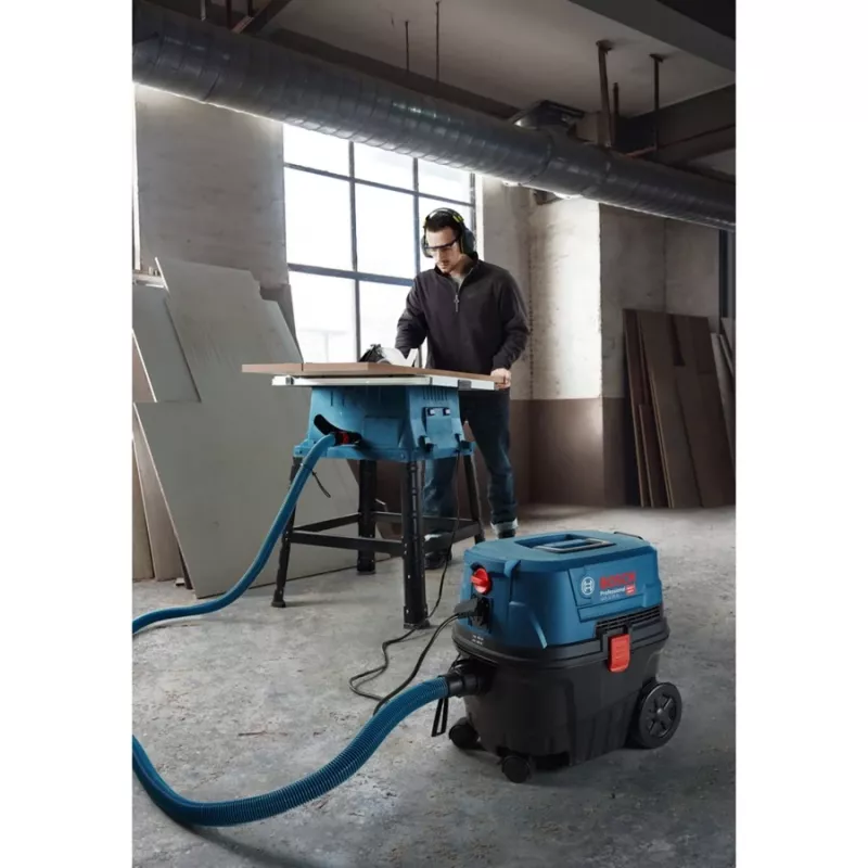 Bosch GAS 12-25 PL 21L Bungas putekļsūcējs Slapjais/sausais 1250 W Putekļu maiss