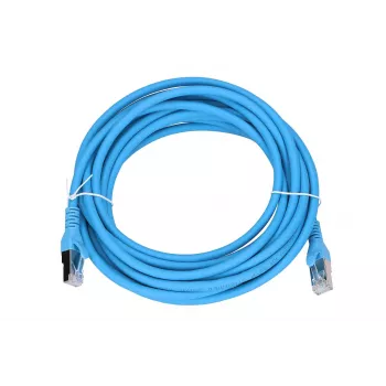 Extralink LAN Patchvads Kat.6A RJ-45 Cat6a 5m Zils