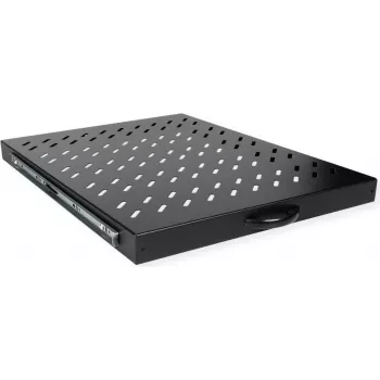 ROLINE 19 collu Rack Plaukts 1 HE izvelkams 550 T 25 kg melns (26.21.0276)