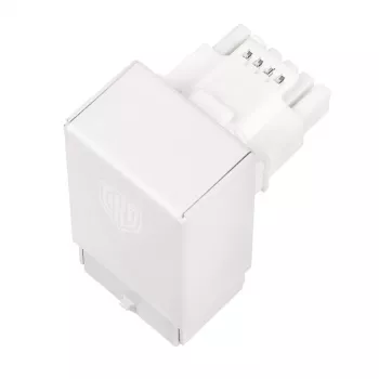 Adapter Kolink CP-12VHPWR-T1W 12V 2x6 90° Type 1 balts PCI strāvas adapteris