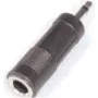 e+p GS 9 dzimuma mainītājs 3.5mm Mono (vīrišķais) uz 6.35 Mono (sieviešu) Melns
