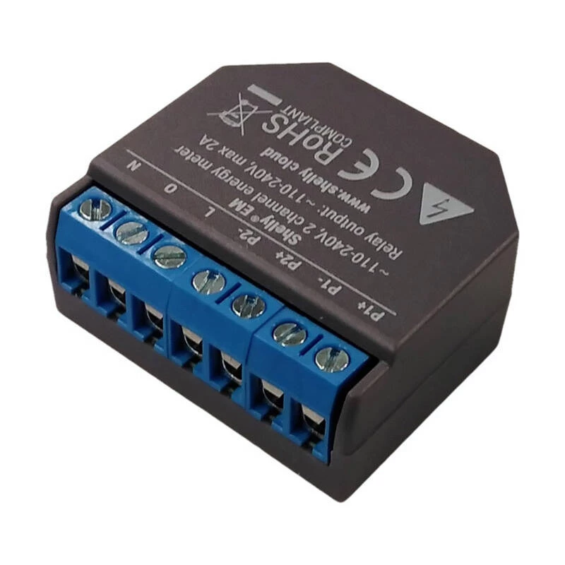 Shelly Set EM + 50A Transformators (enerģijas mērīšana)