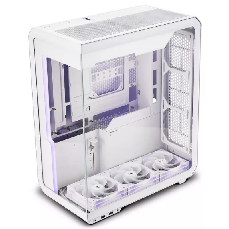 Datora korpuss SSUPD Xhuttle Midi-Tower, balts