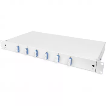 Šķiedru optikas sadales kārba Digitus DN-96320/9 SC OS2 51,5 cm Pelēka