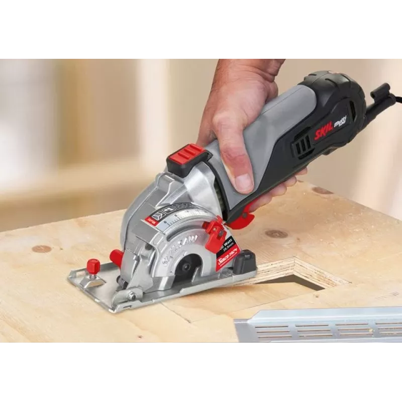 Skil F0155330AA pārnēsājams ripzāģis Melns, Pelēks 6000 RPM 600 W