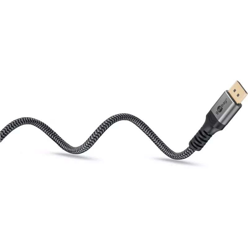 Goobay 65268 Video kabeļa adapteris 1 m DisplayPort–HDMI pelēks (65268)