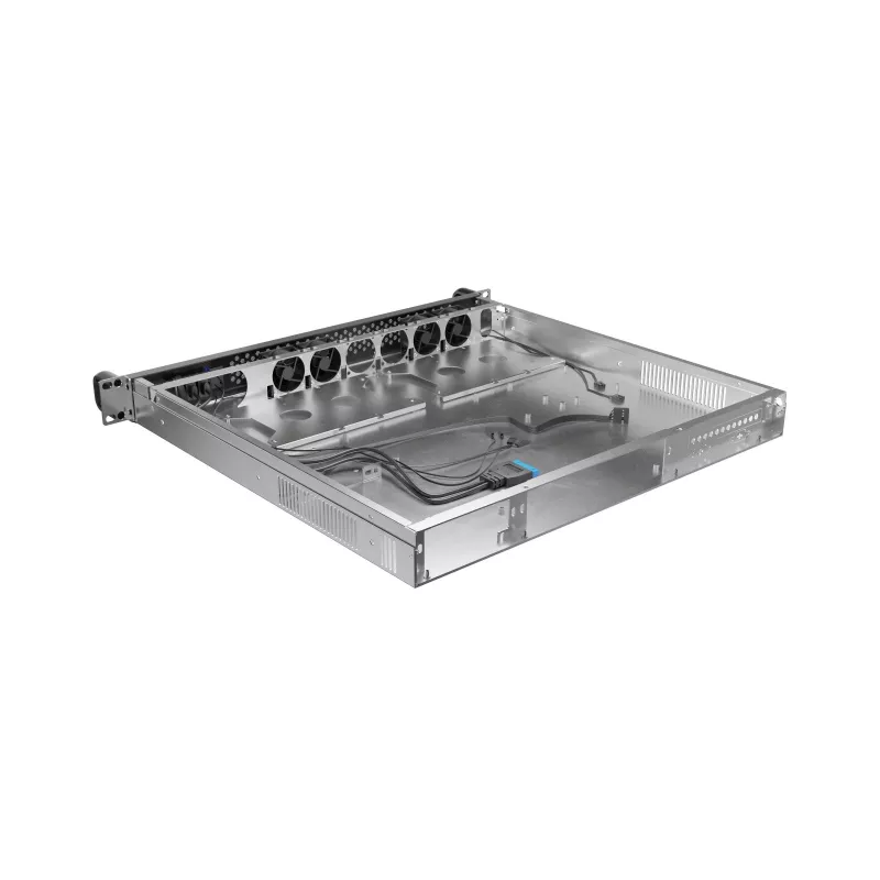 Rack šasija Lanberg SC01-4201-10B 1U Melna 4 Ventilatori