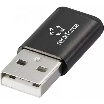 Renkforce USB 2.0 adapteris [1x 1.1 spraudnis A - 1x USB-C ligzda] RF-6615904