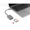 DeLOCK USB Type-C karšu lasītājs Alumīnijs SD Micro SD 5000 Mbit/s