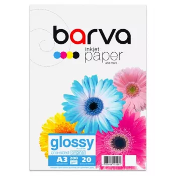Foto papīrs Barva (IP-C200-346) Glancēts, 200 g/m², A3, 20 loksnes