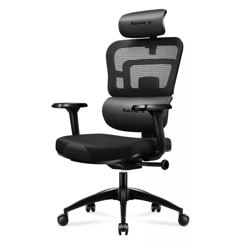 HUZARO COMBAT 7.0 GAMING KRĒSLS MELNS