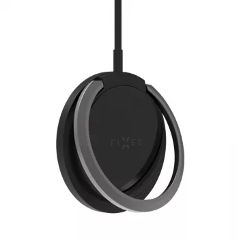 Bezvadu lādētājs FIXED MagPad FIXMPAD2-BK 15W magnētiskais Qi paliktnis, melns