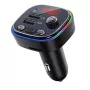 FM raidītājs VAKOSS TC-B439K Bluetooth USB, 87.5–108 MHz, microSD/USB atskaņošana, 5V/3.1A izeja, RGB displejs