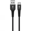 Goobay 74528 USB kabelis melns