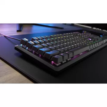 Corsair K70 Core Gaming tastatūra USB melna mehāniska pilnizmēra 104 taustiņi