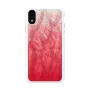 iKins aizsargmaciņš iPhone XR — rozā ezera un balta krāsa