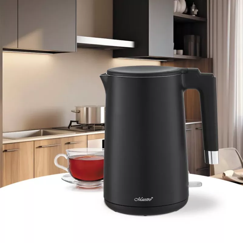 Elektriskā tējkanna 1.7L MR-026-BLACK MAESTRO